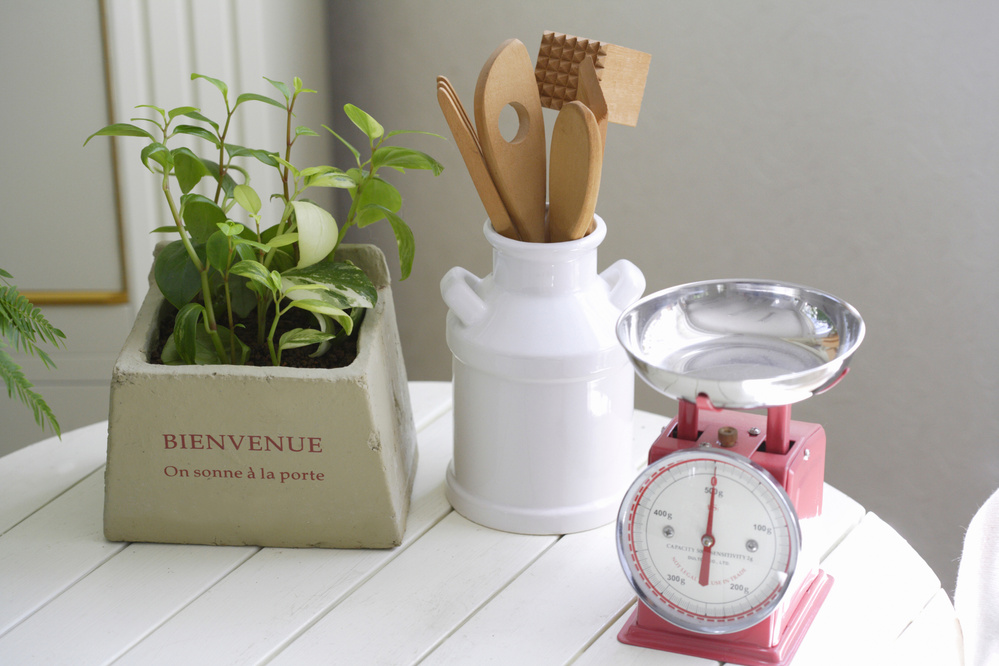 Kitchen gadgets, green